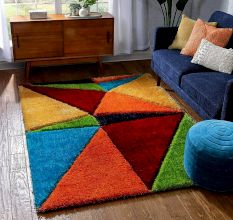 Modern Multi Geometric Home Mat
